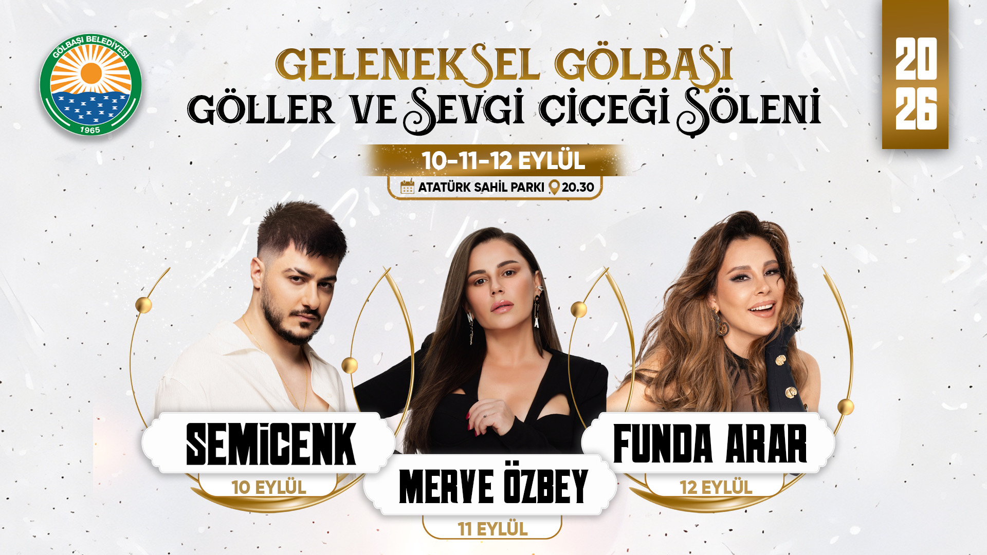 GÖLBAŞI’NDA ŞÖLEN ZAMANI: SEMİCENK, MERVE ÖZBEY, FUNDA ARAR GÖLBAŞILILARLA BULUŞUYOR