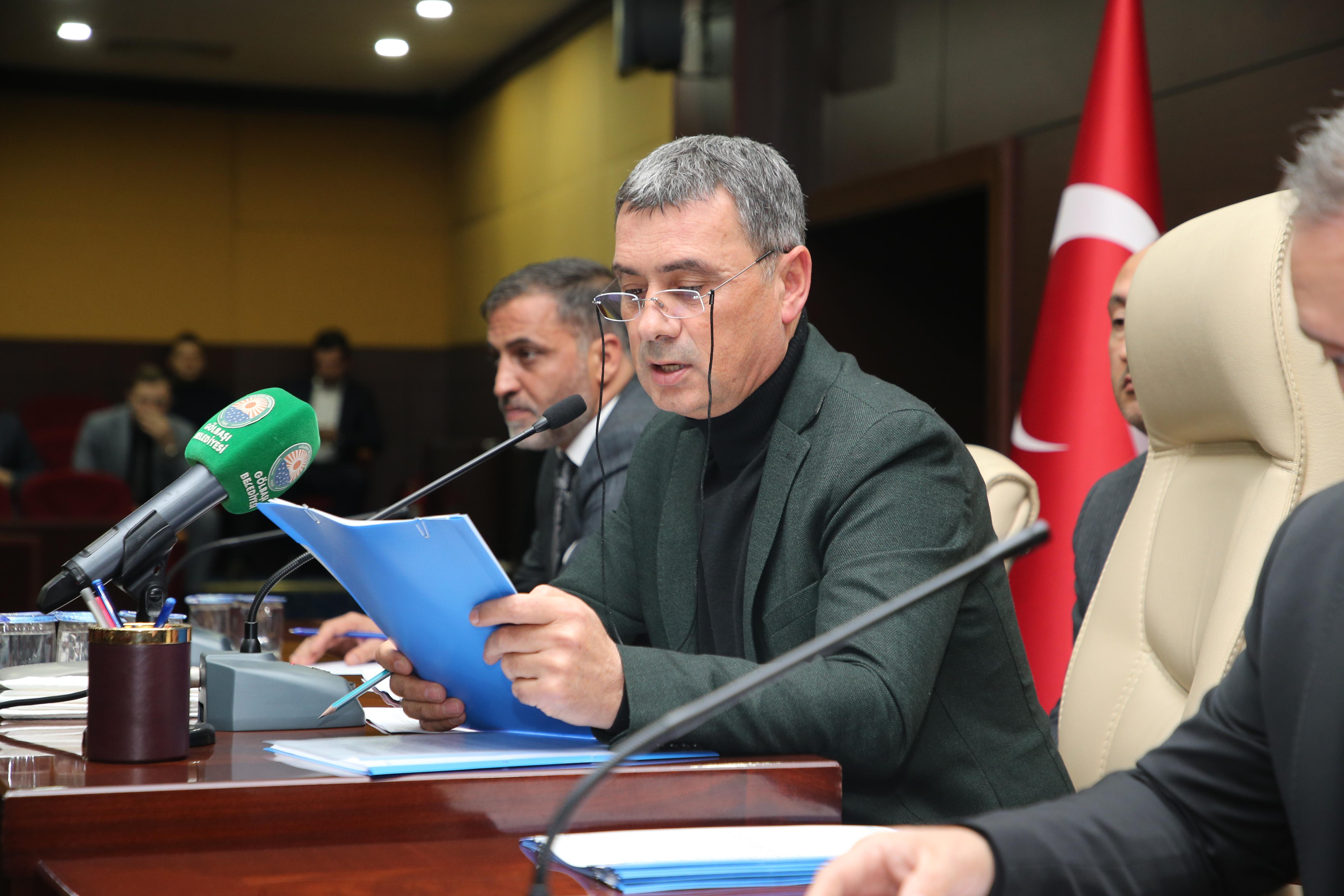 Gölbaşı Belediye Meclisi Aralık Ayı Toplantısı’nda Başkan Şimşek'ten Promosyon Açıklaması