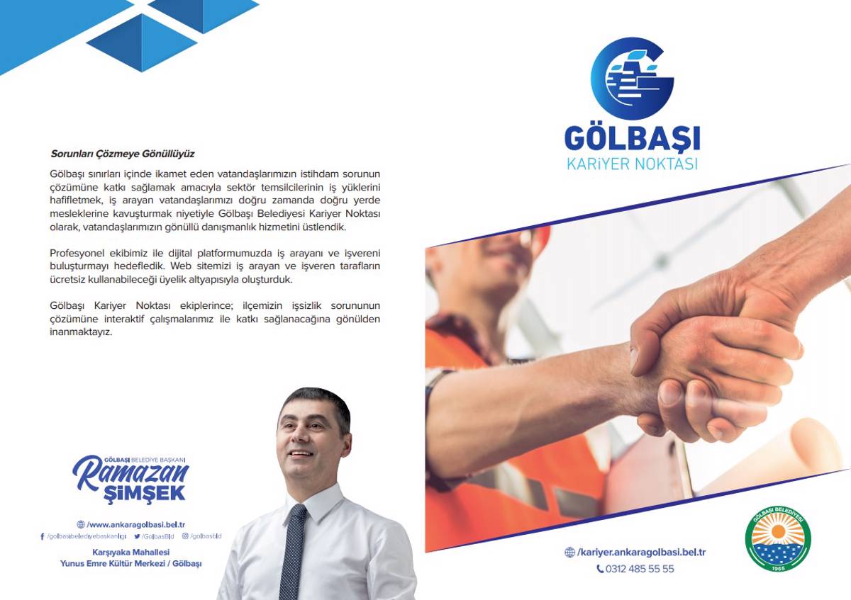 Gölbaşı Kariyer Noktası Projesi Hayata Geçti