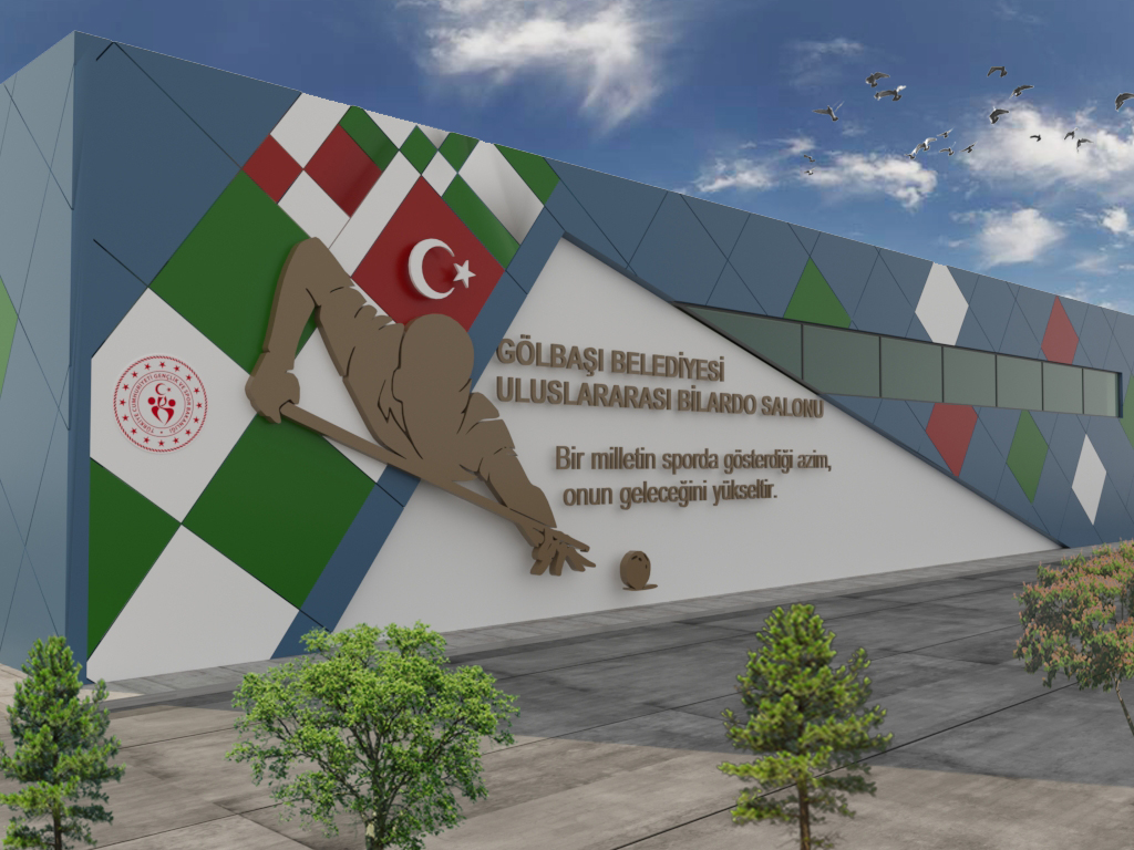 Uluslararası Bilardo Kompleksi Yapım Projesi “Gölbaşı Bilardo Müsabakalarına Ev Sahipliği Yapacak”